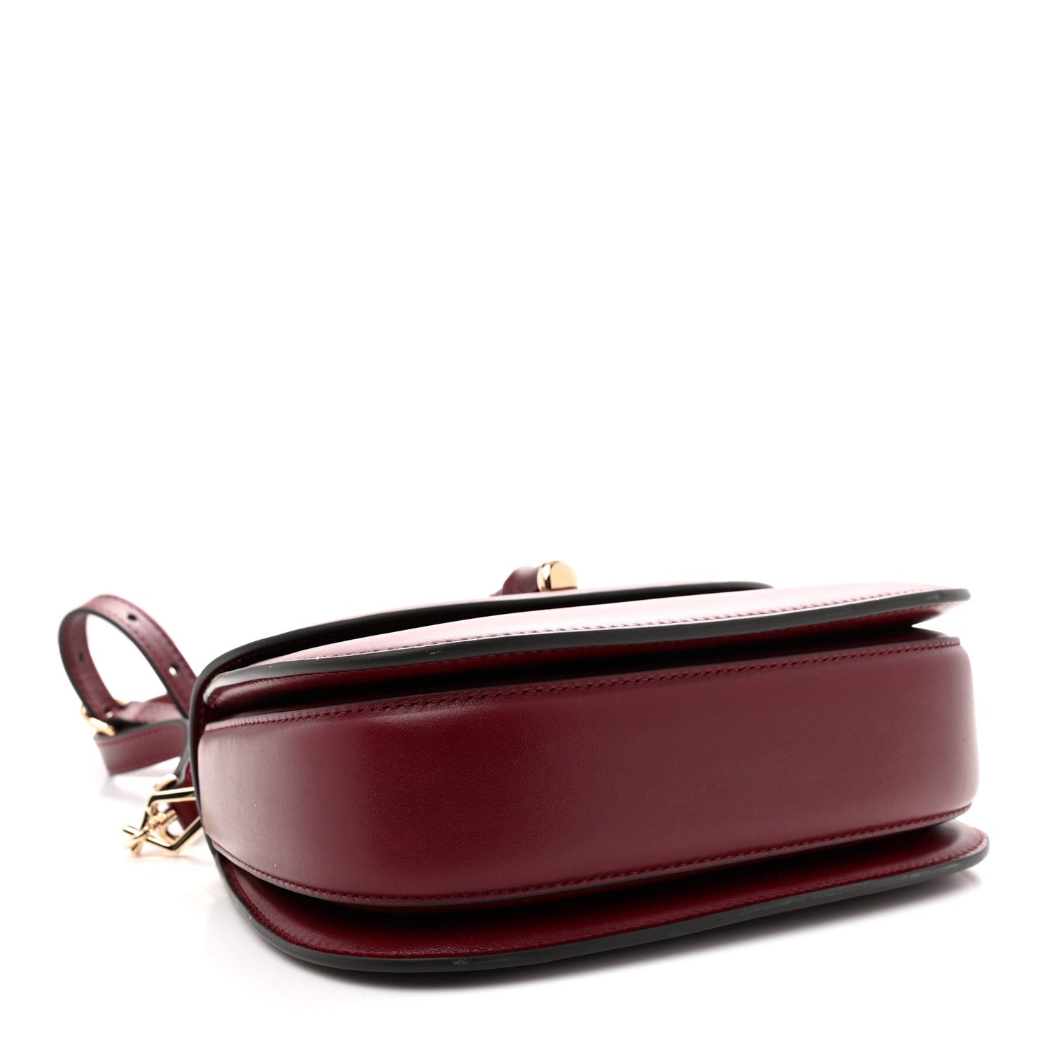 Gucci Boarded Dyana Lux Calfskin Web Monochrome Small Bamboo 1947 Top Handle Bag Rosso Ancora