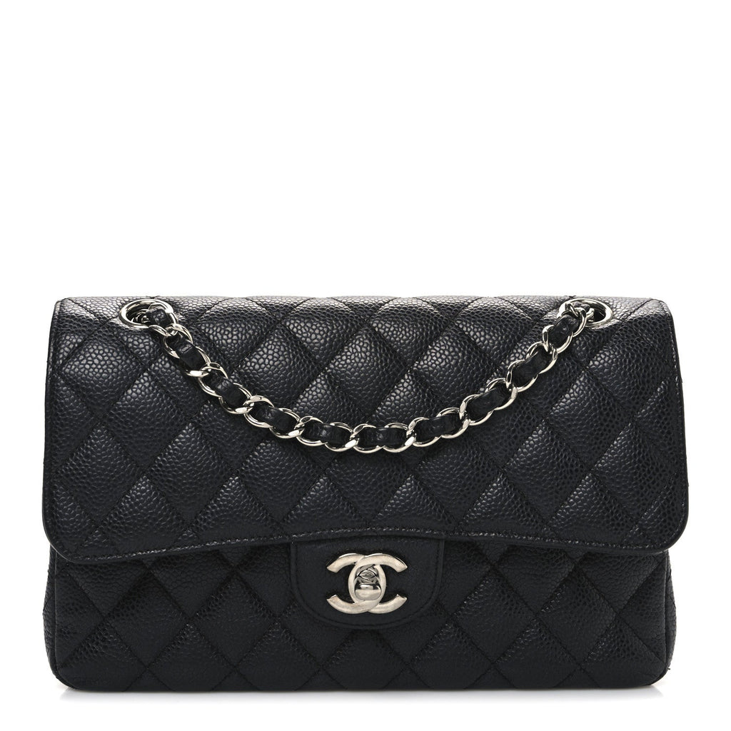 Chanel Caviar Quilted Small Double Flap Black