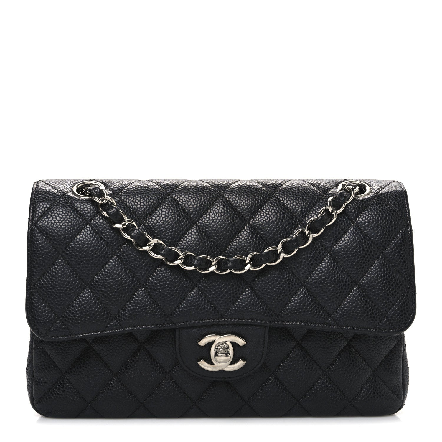 Chanel Caviar Quilted Small Double Flap Black