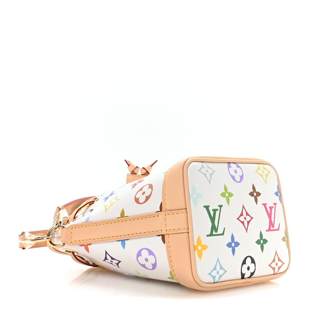 Louis Vuitton LV x TM Monogram Multicolor Nano Noe NV White