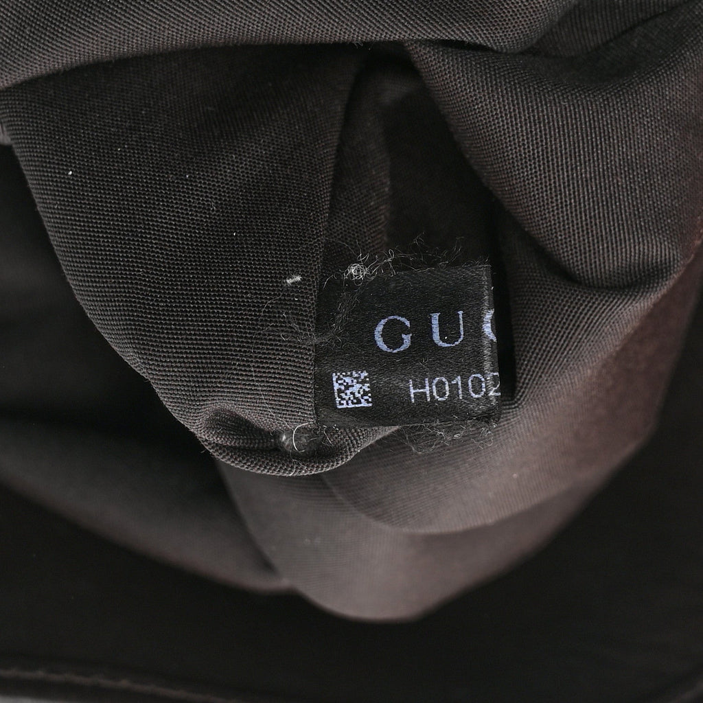 Gucci Monogram Large Eclipse Tote Dark Brown