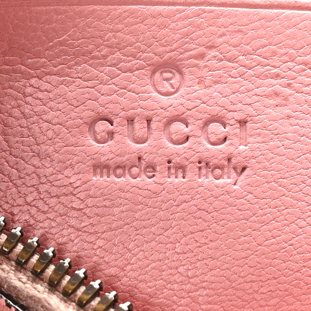Gucci Goatskin Small Aphrodite Shoulder Bag Wild Rose