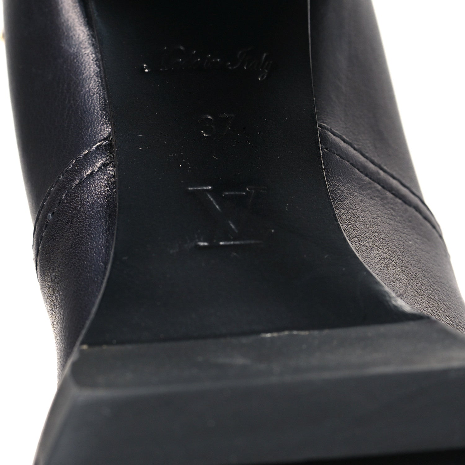 Louis Vuitton Calfskin Monogram Star Trail Ankle Boots 37 Black