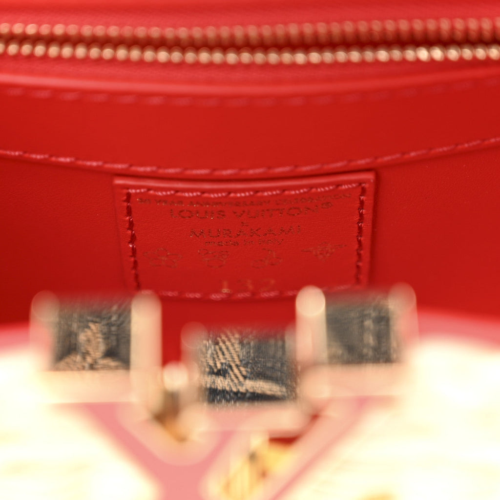 Louis Vuitton LV X TM Rattan Denim Calfskin Cerises Capucines Mini