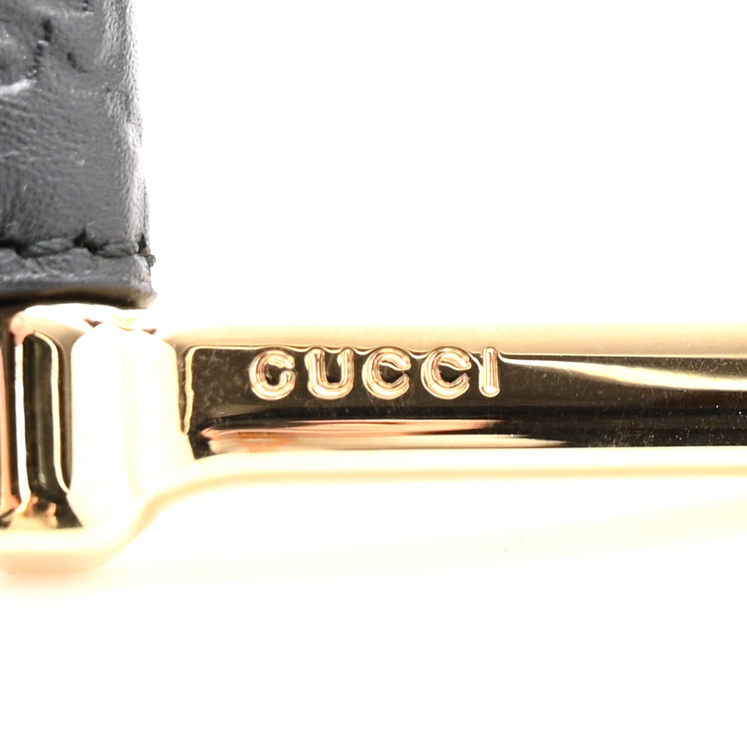 Gucci Soft Microguccissima Margaux Calfskin Belt 90 36 Black