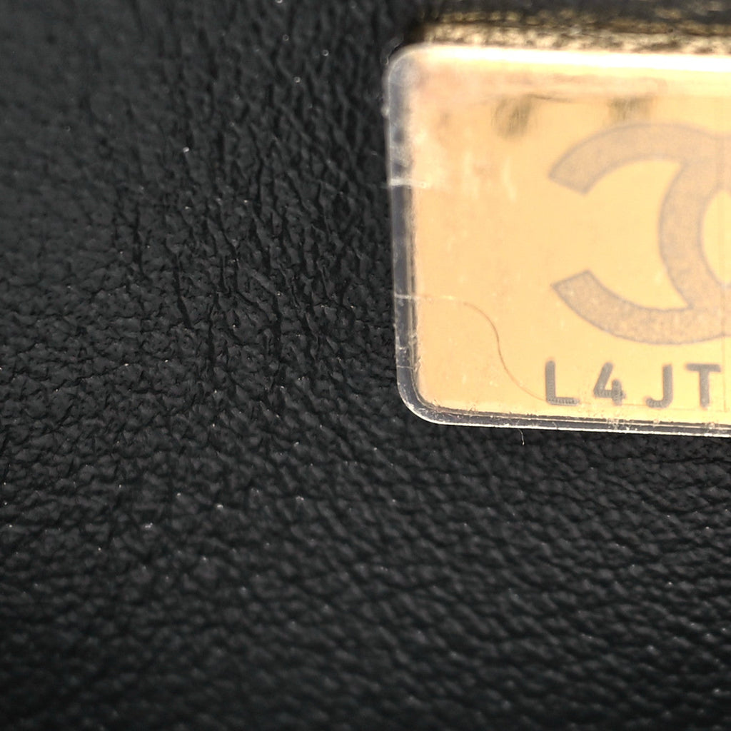 Chanel Caviar Quilted Coco First Flap Black