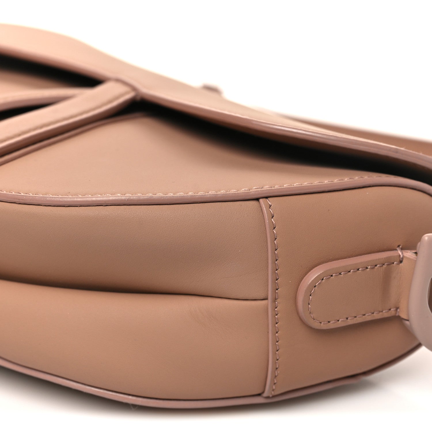 Christian Dior Ultra Matte Calfskin Saddle Bag Blush