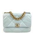 CHANEL 19 Flap Bag -Large Light Blue