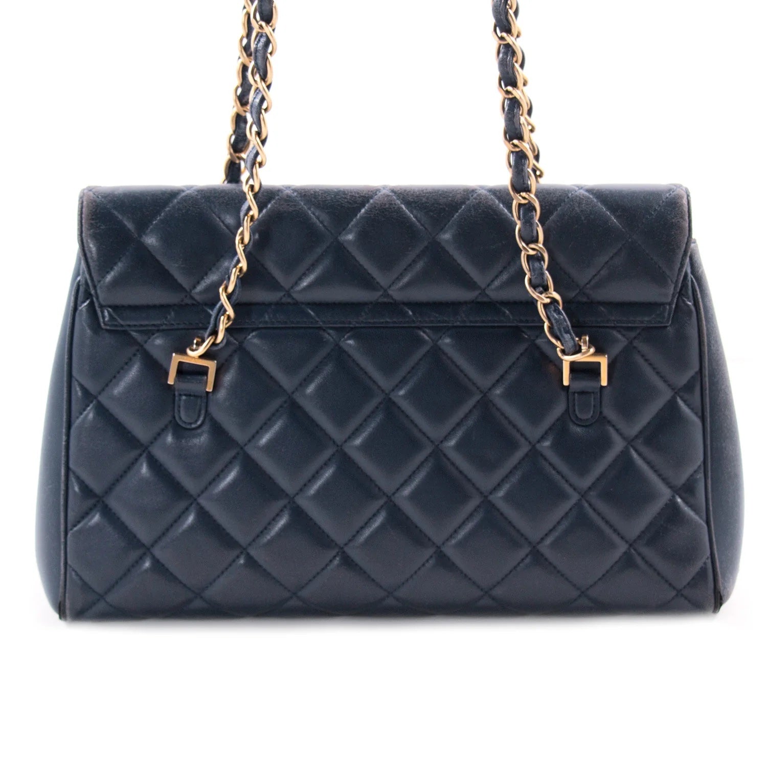 CHANEL QUILTED LAMBSKIN MISIA CAMERA FLAP BAG