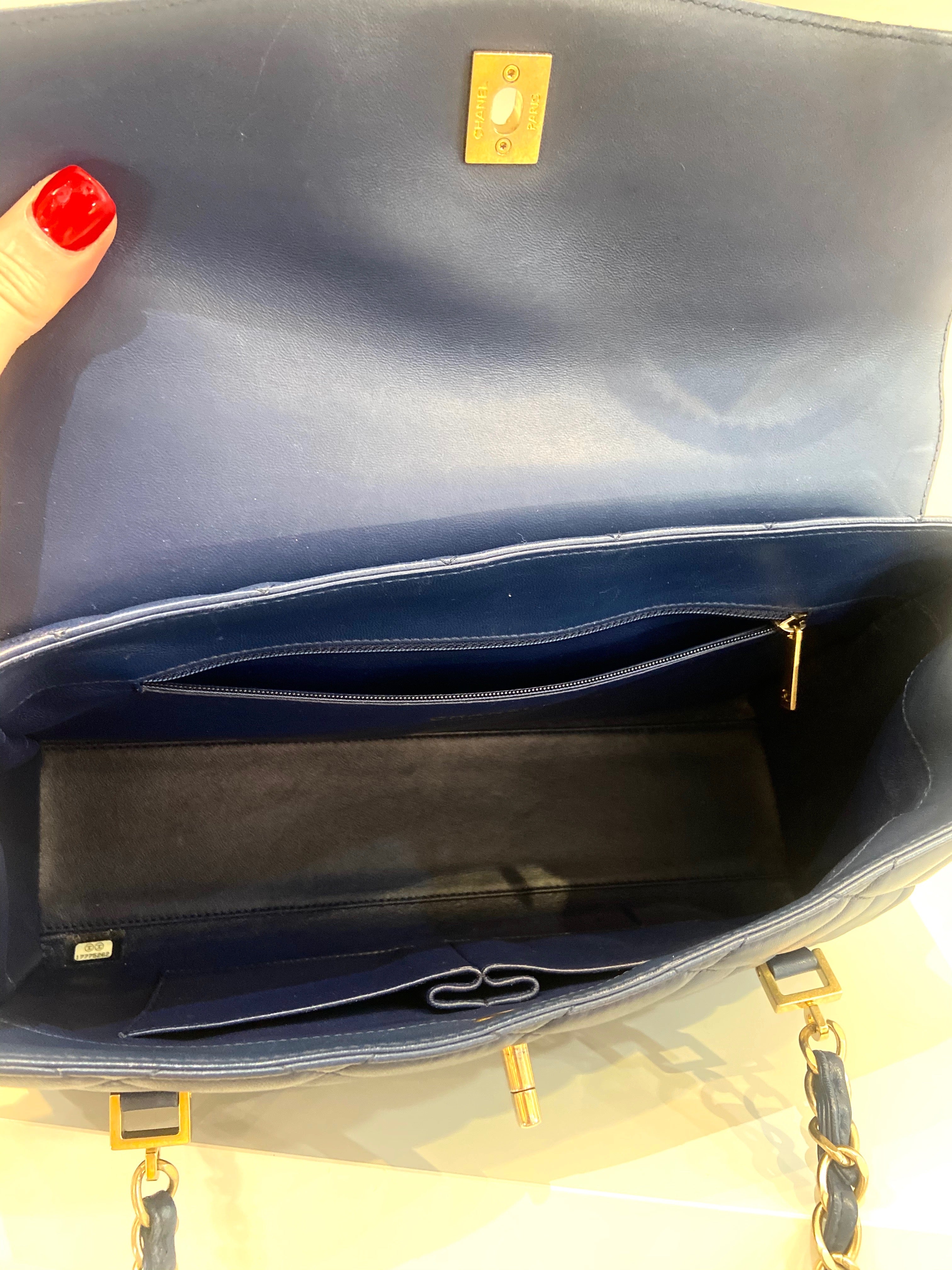 CHANEL QUILTED LAMBSKIN MISIA CAMERA FLAP BAG