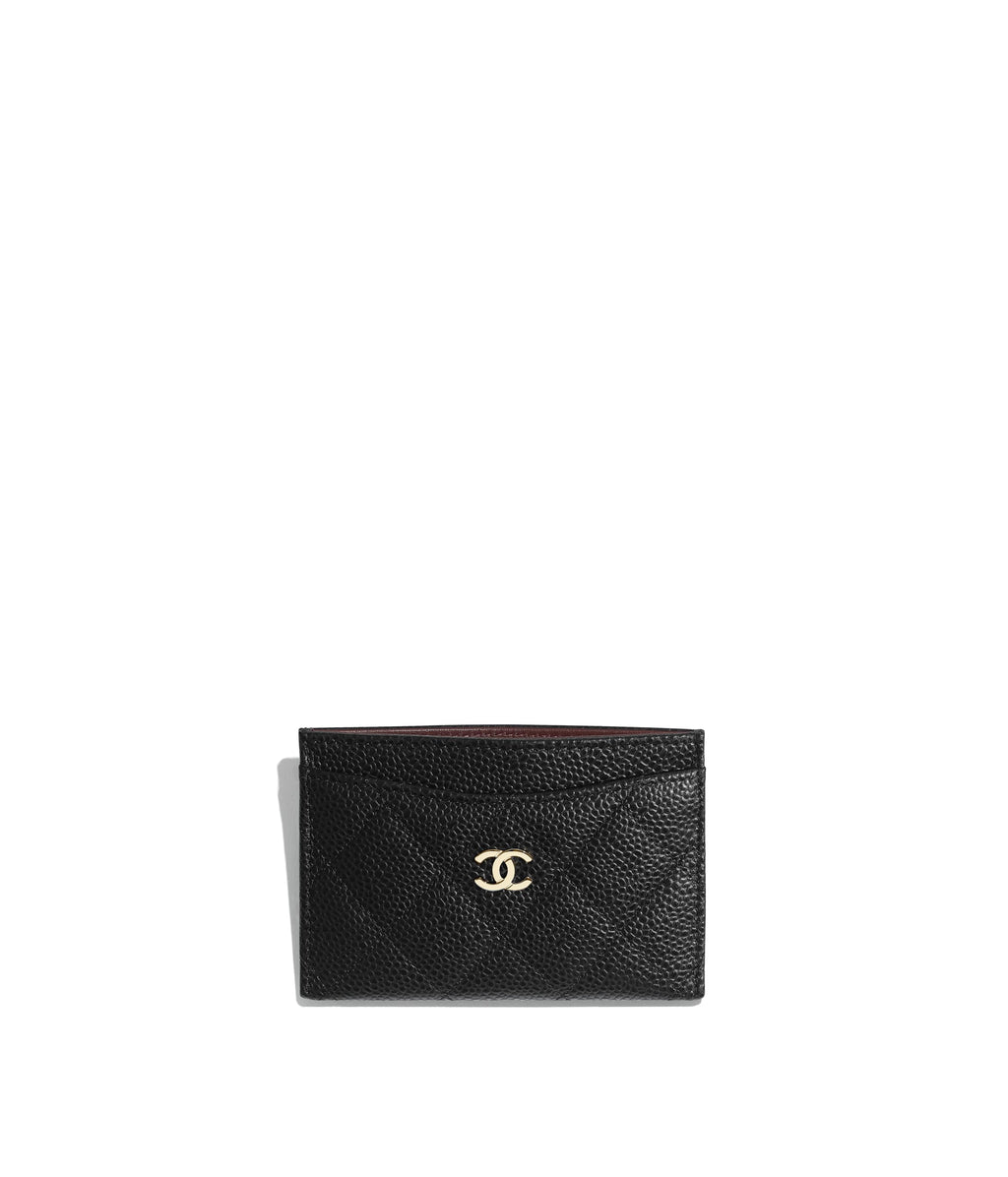 Chanel Caviar Quilted Card Holder