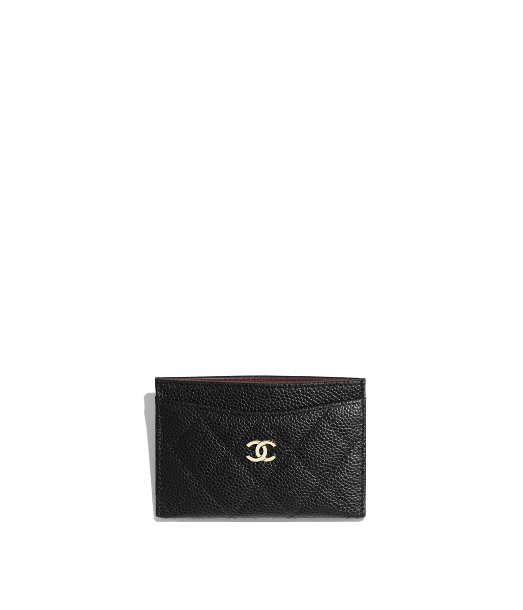 Chanel Caviar Quilted Card Holder