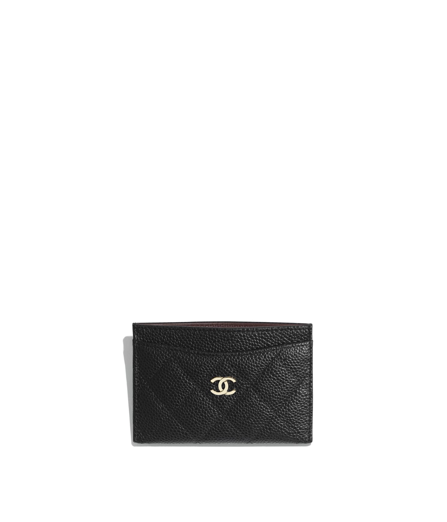 Chanel Caviar Quilted Card Holder