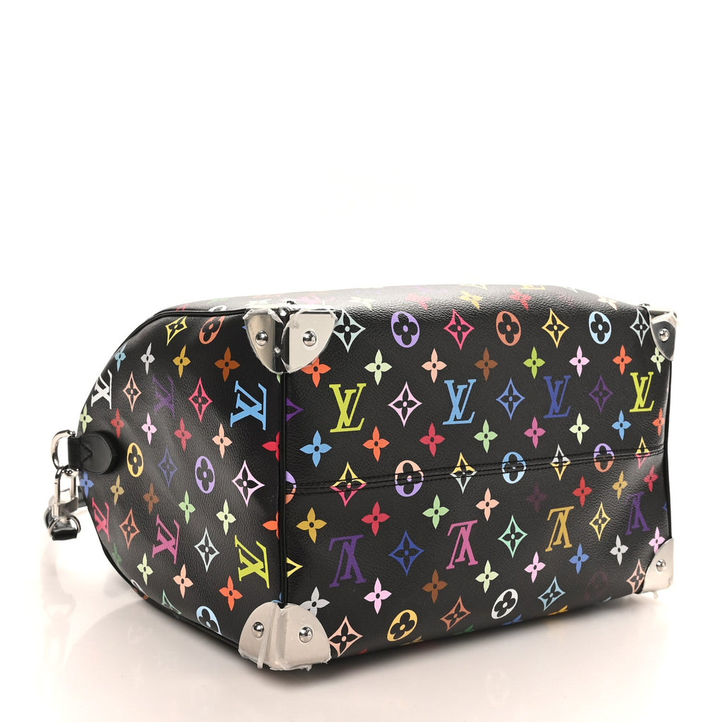 Louis Vuitton LV X TM Monogram Multicolor Speedy Soft 30 Black
