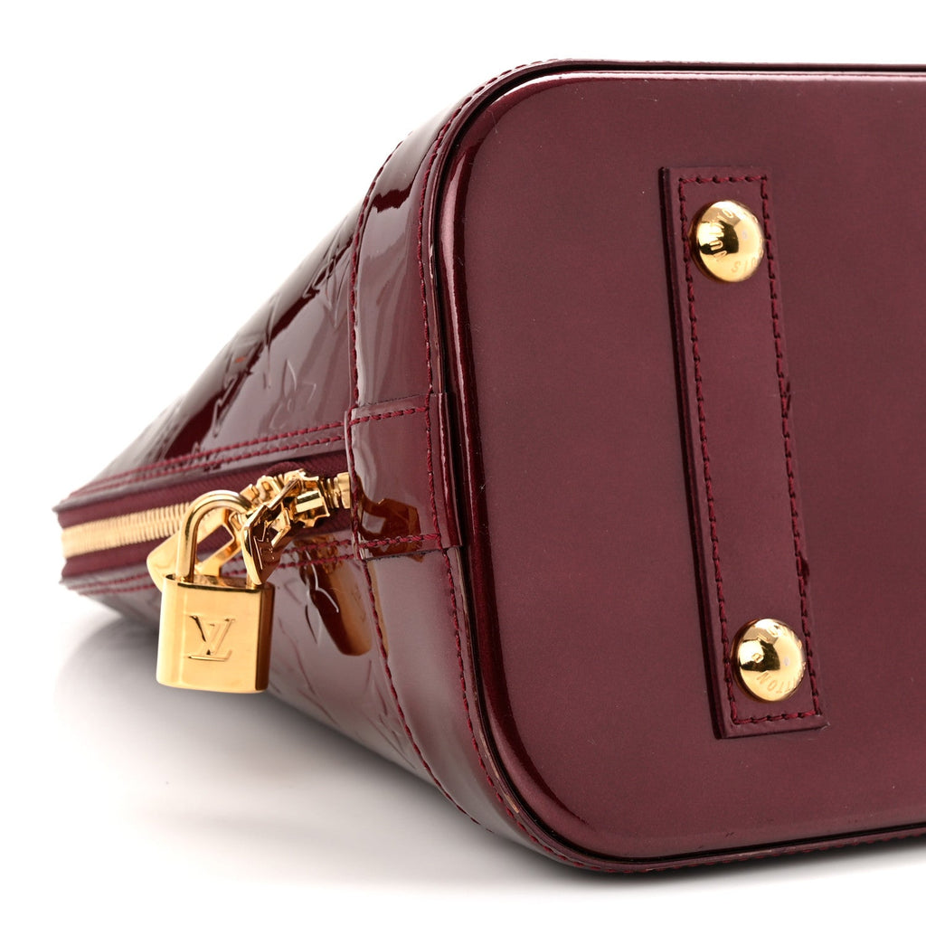 Louis Vuitton Vernis Alma PM Rouge Fauviste