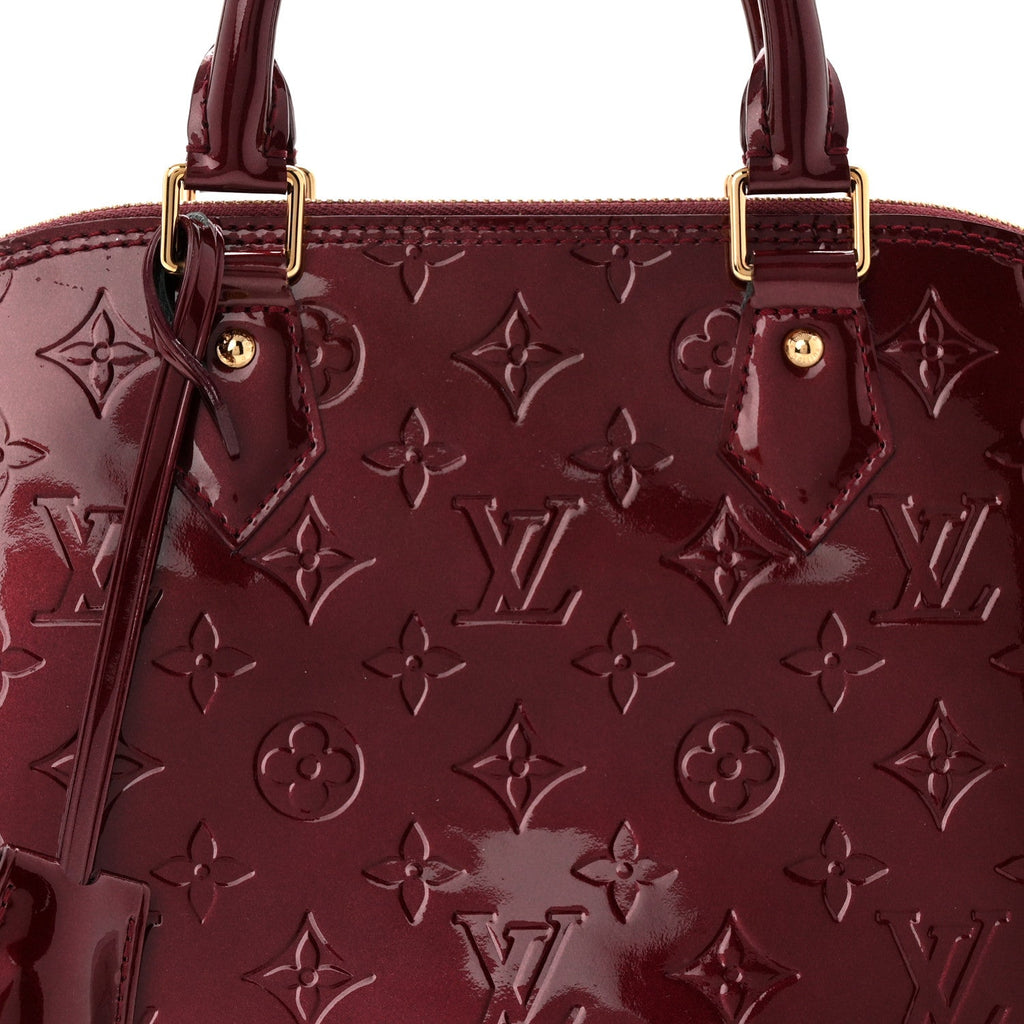 Louis Vuitton Vernis Alma PM Rouge Fauviste