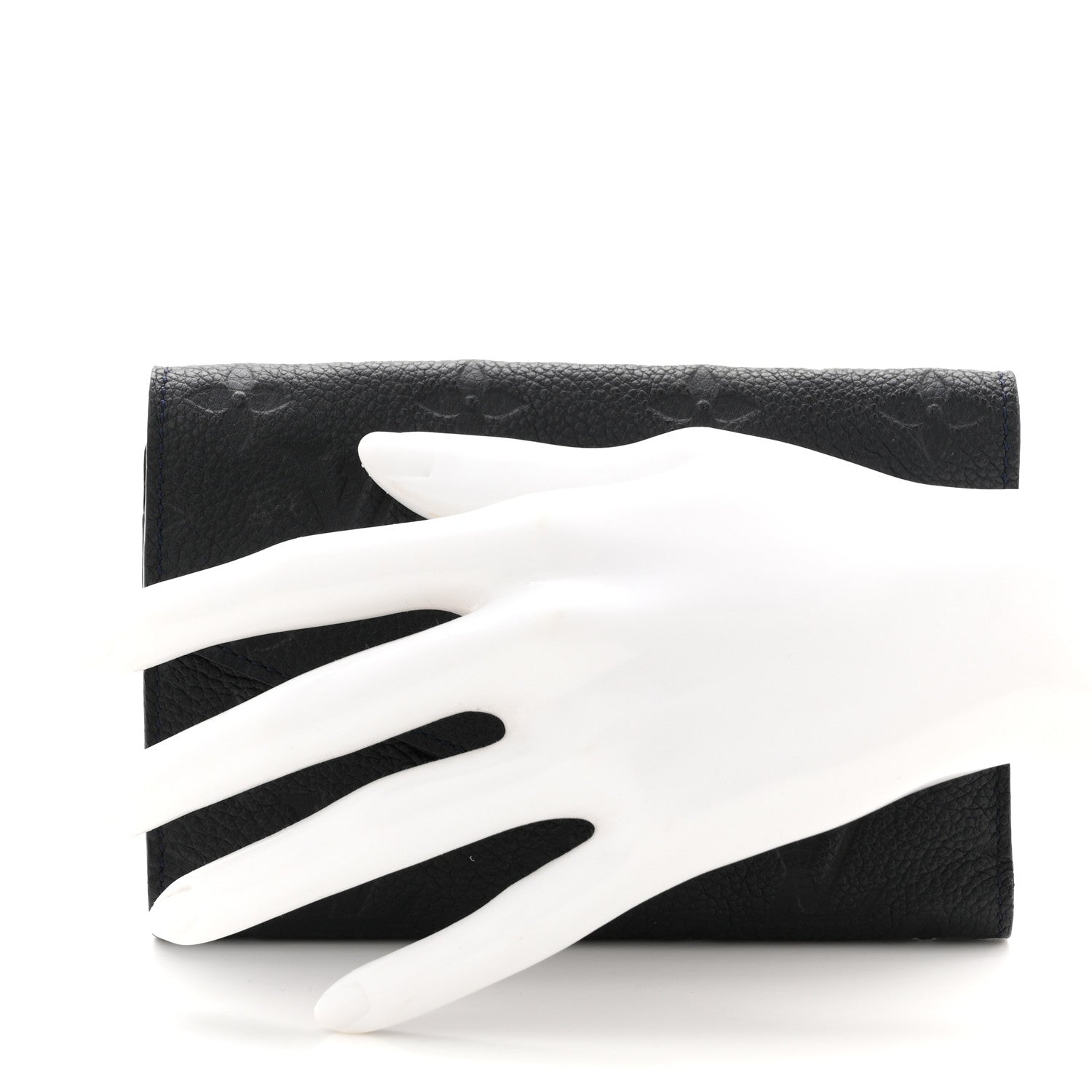 Louis Vuitton Empreinte Compact Curieuse Wallet Black
