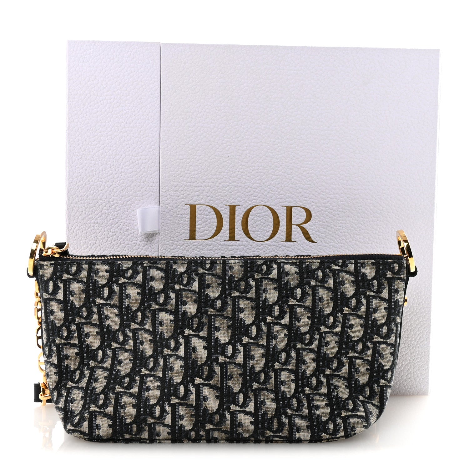 Christian Dior Oblique DiorStar Hobo Bag Blue