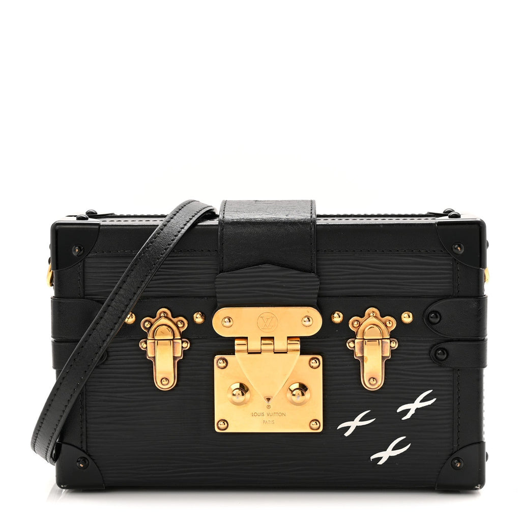Louis Vuitton Epi Petite Malle Black