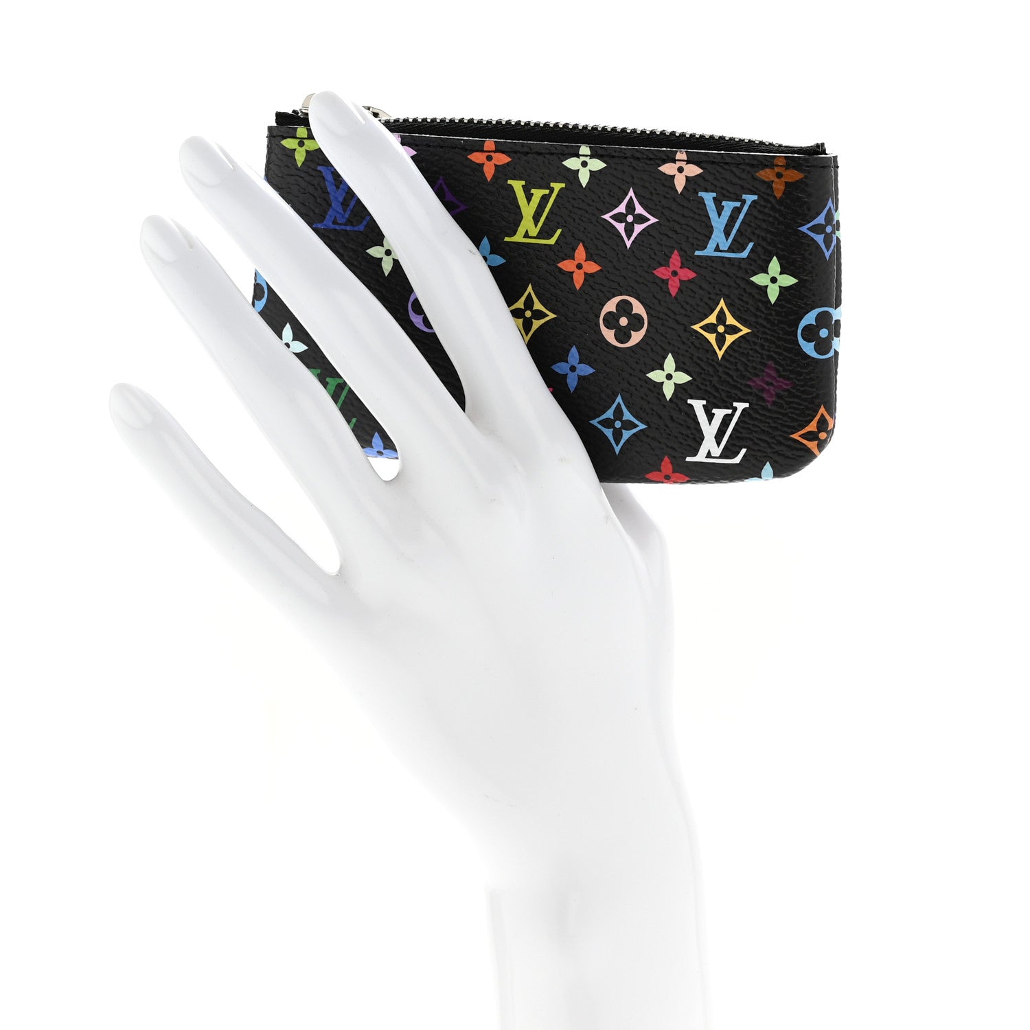 Louis Vuitton LV X TM Monogram Multicolor Key Pouch Black