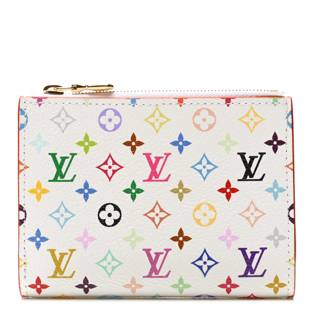 Louis Vuitton LV X TM Monogram Multicolor Lisa Wallet White