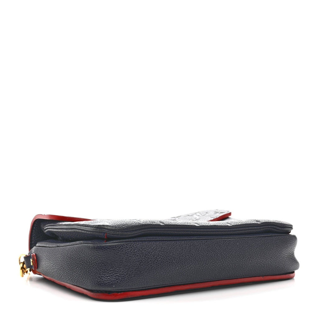 Louis Vuitton Empreinte Pochette Metis Marine Rouge