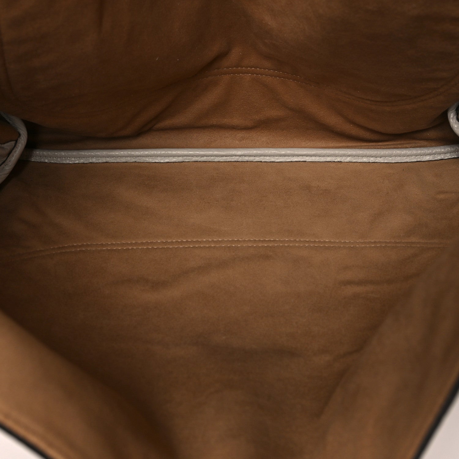 Gucci Grained Calfskin Softbit Maxi Shoulder Bag Taupe