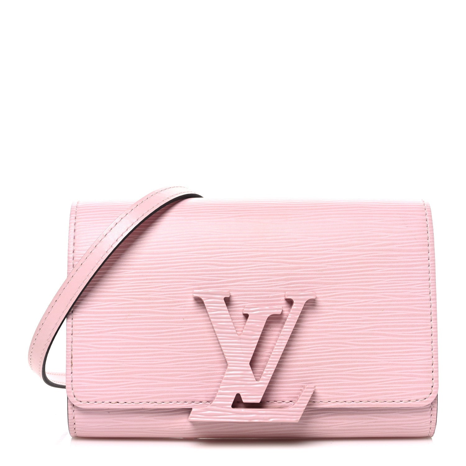 Louis Vuitton Epi Louise Strap PM Rose Clair