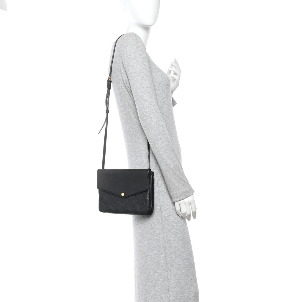 Louis Vuitton Empreinte Twice Black