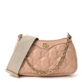 Gucci Calfskin GG Matelasse Chain Handbag Porcelain Rose
