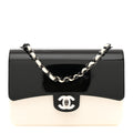 Chanel Plexiglass Plexi Coco Bag Black White