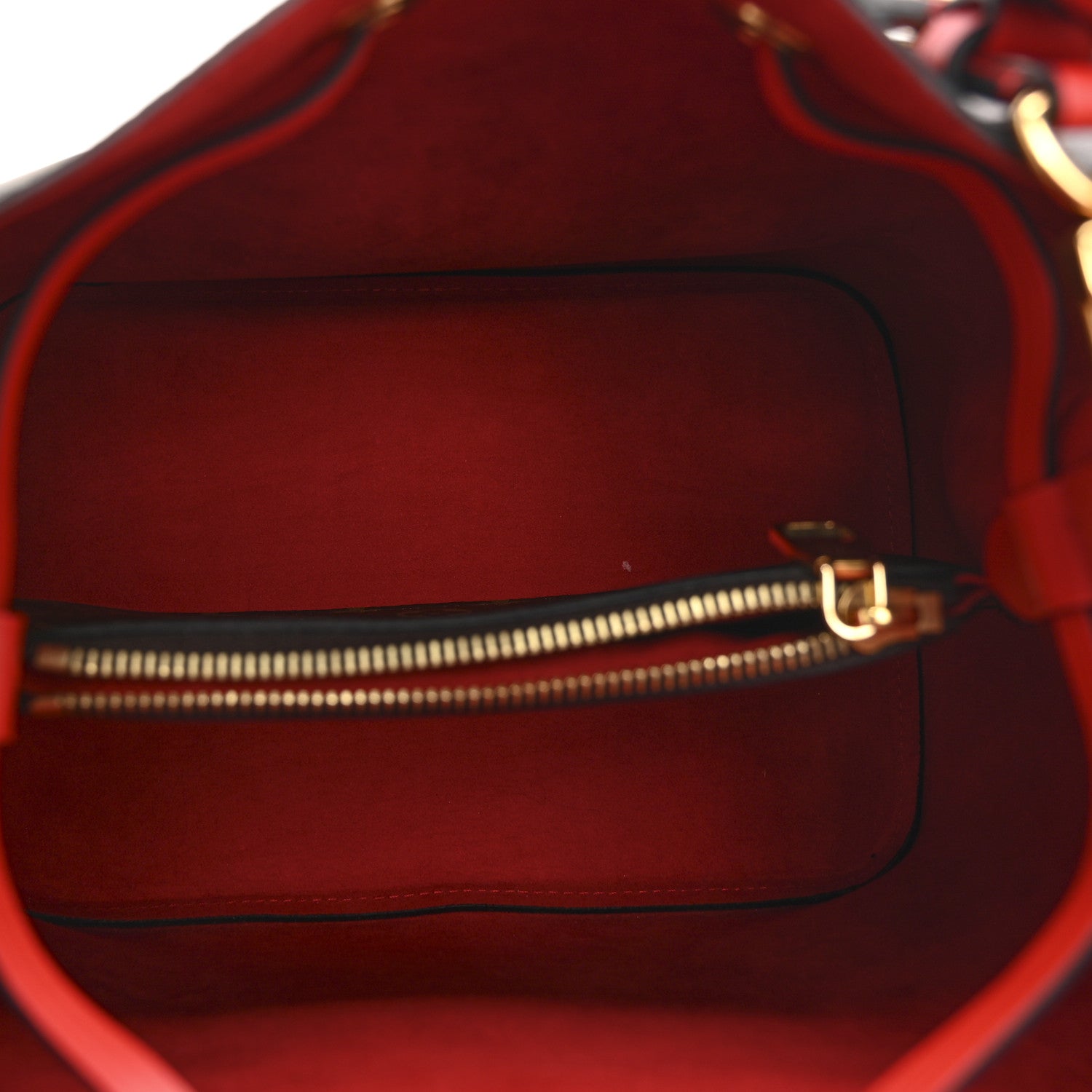 Louis Vuitton Monogram Braided Neonoe Coquelicot