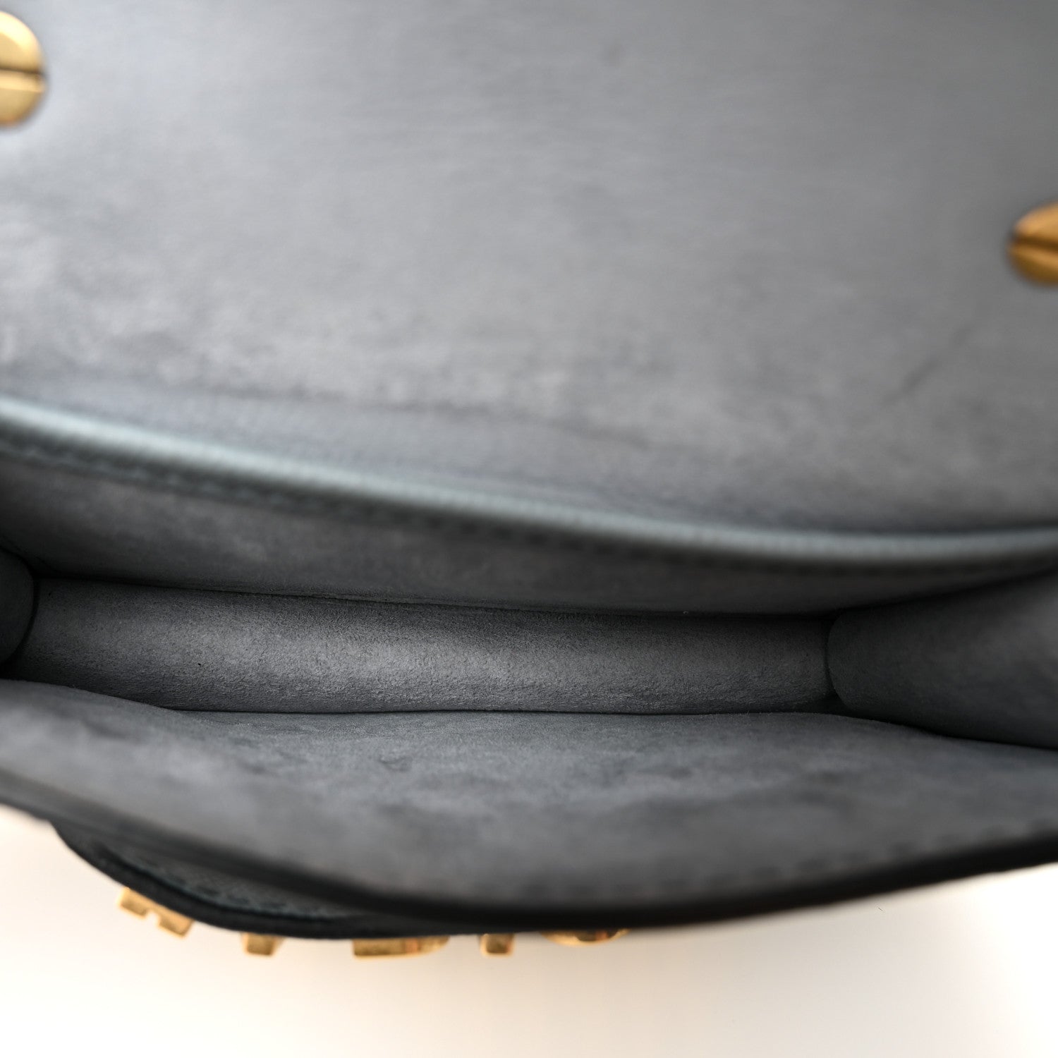 Christian Dior Grained Calfskin Mini J'Adior Chain Flap Bag Sky Blue