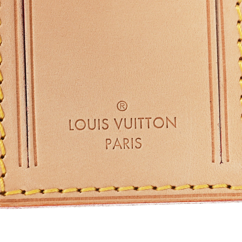 Louis Vuitton Vachetta Luggage Tag