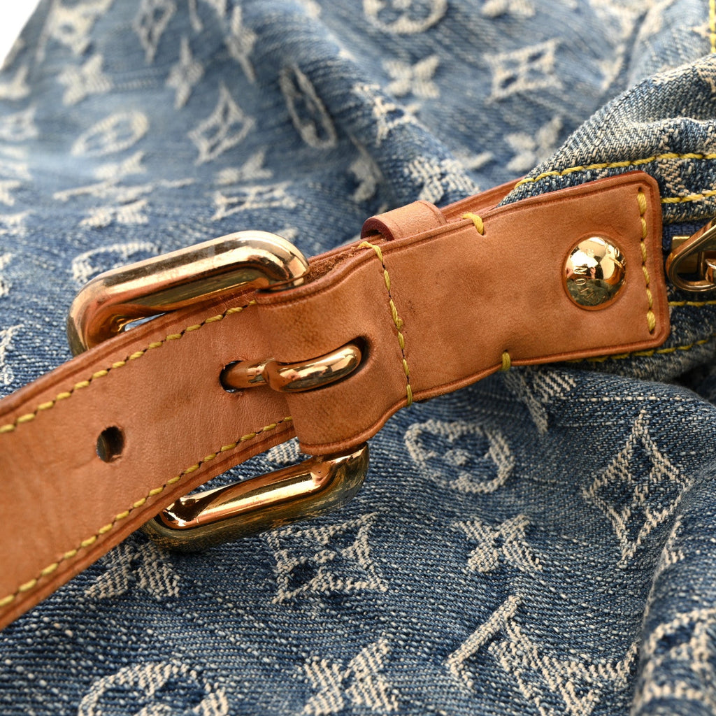Louis Vuitton Denim Baggy GM Blue