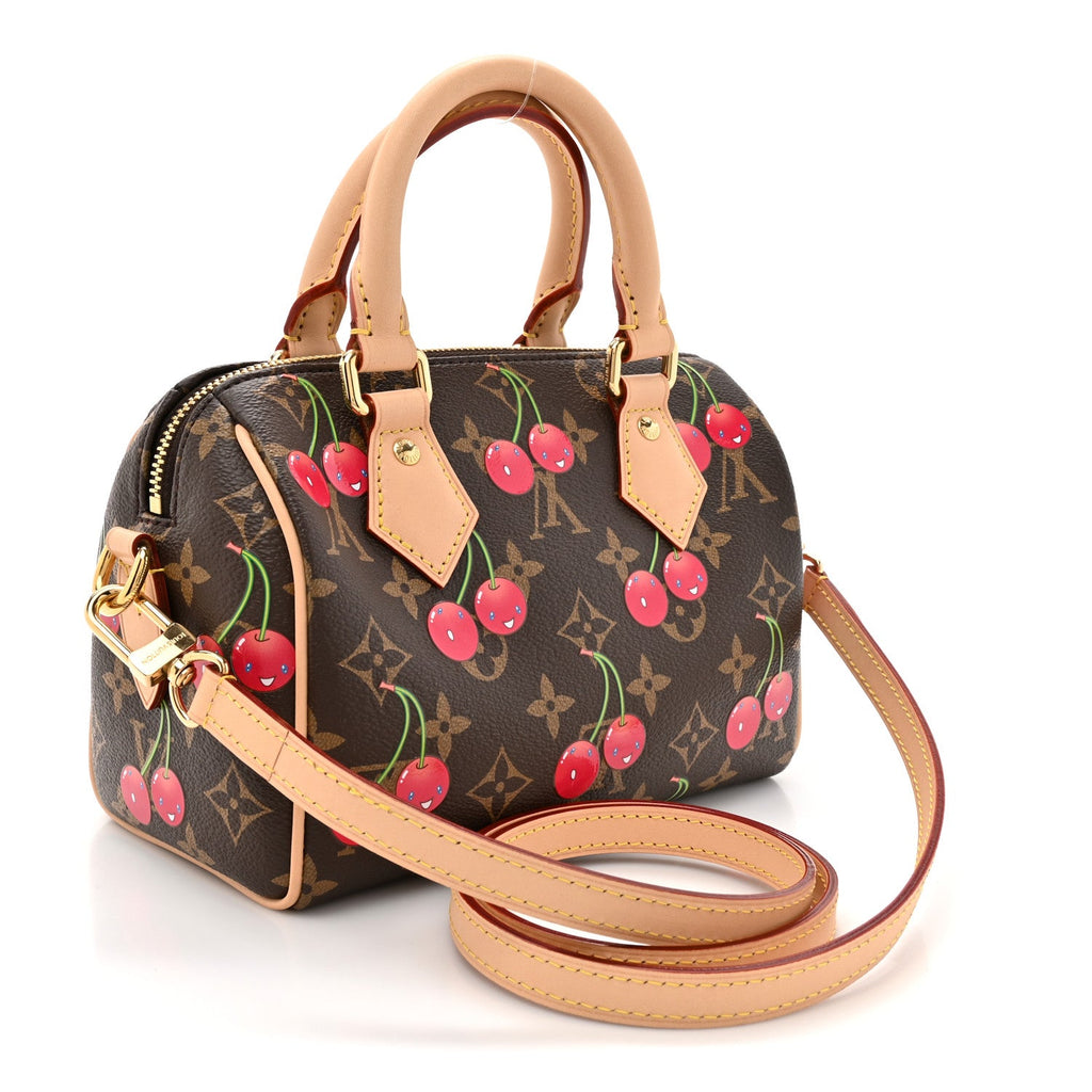 Louis Vuitton LV X TM Monogram Cerises Speedy Bandouliere 20
