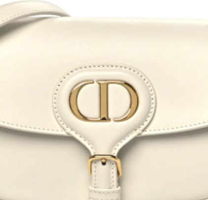 Christian Dior Box Calfskin East West Bobby Bag Latte