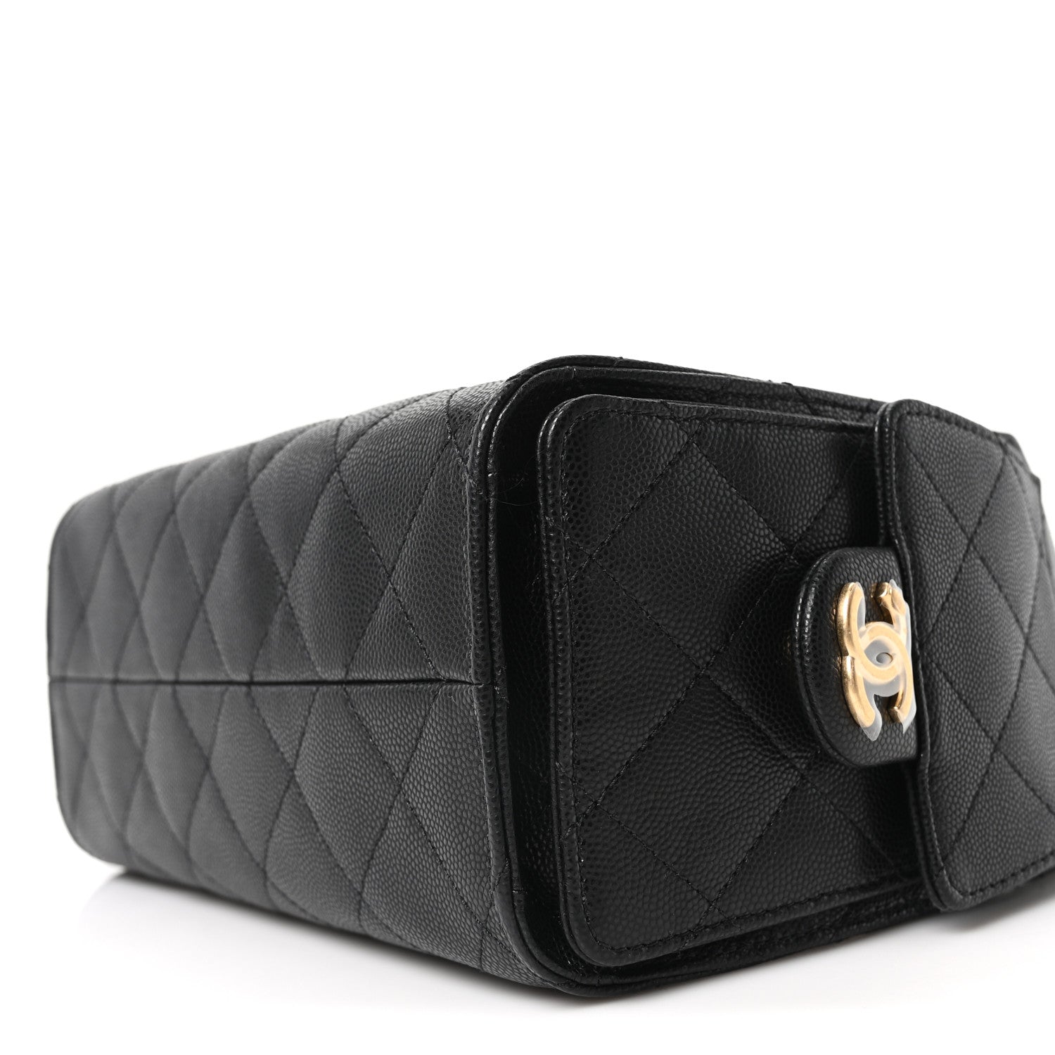 Chanel Caviar Quilted Mini Chanel 25 Handbag Black