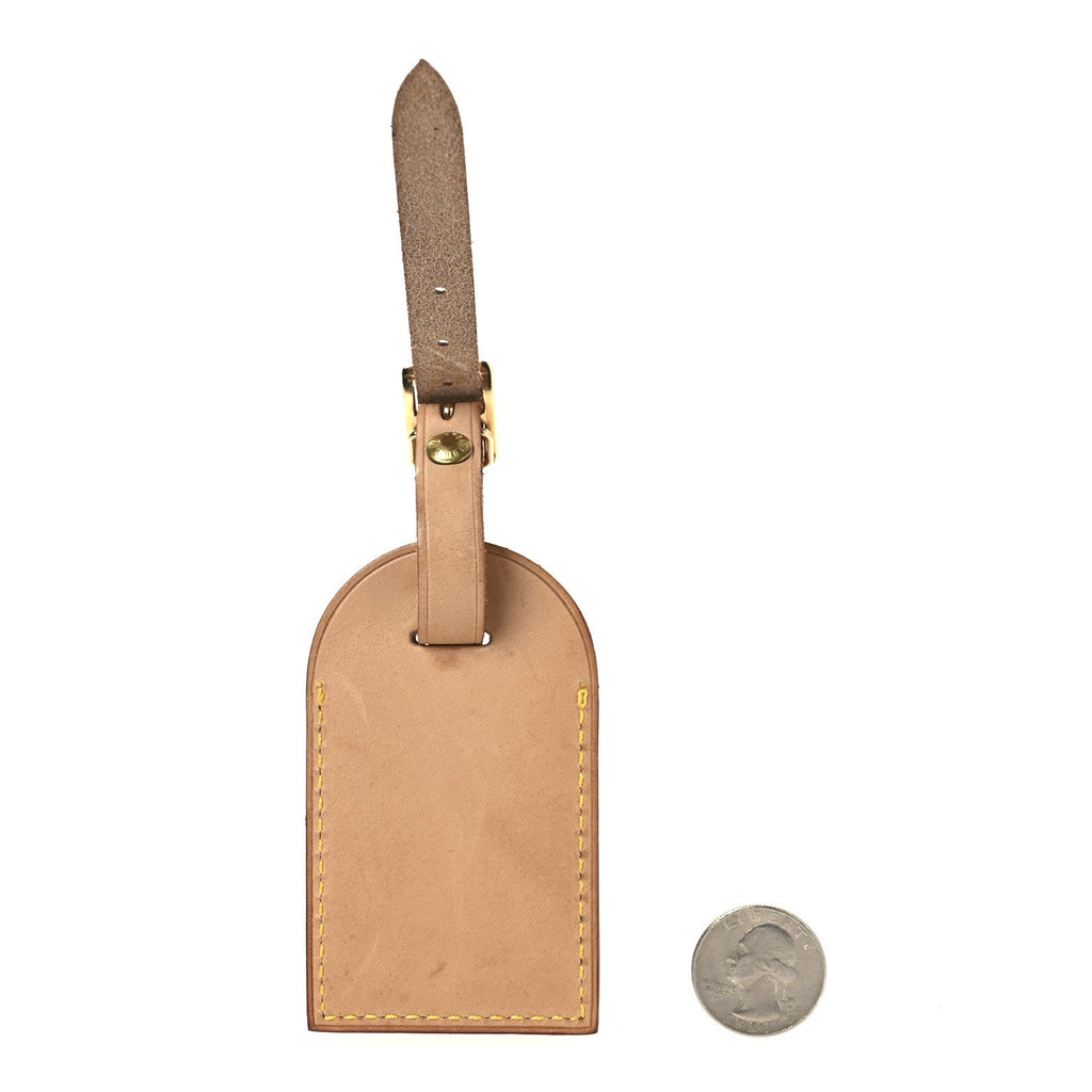 Louis Vuitton Vachetta Luggage Tag