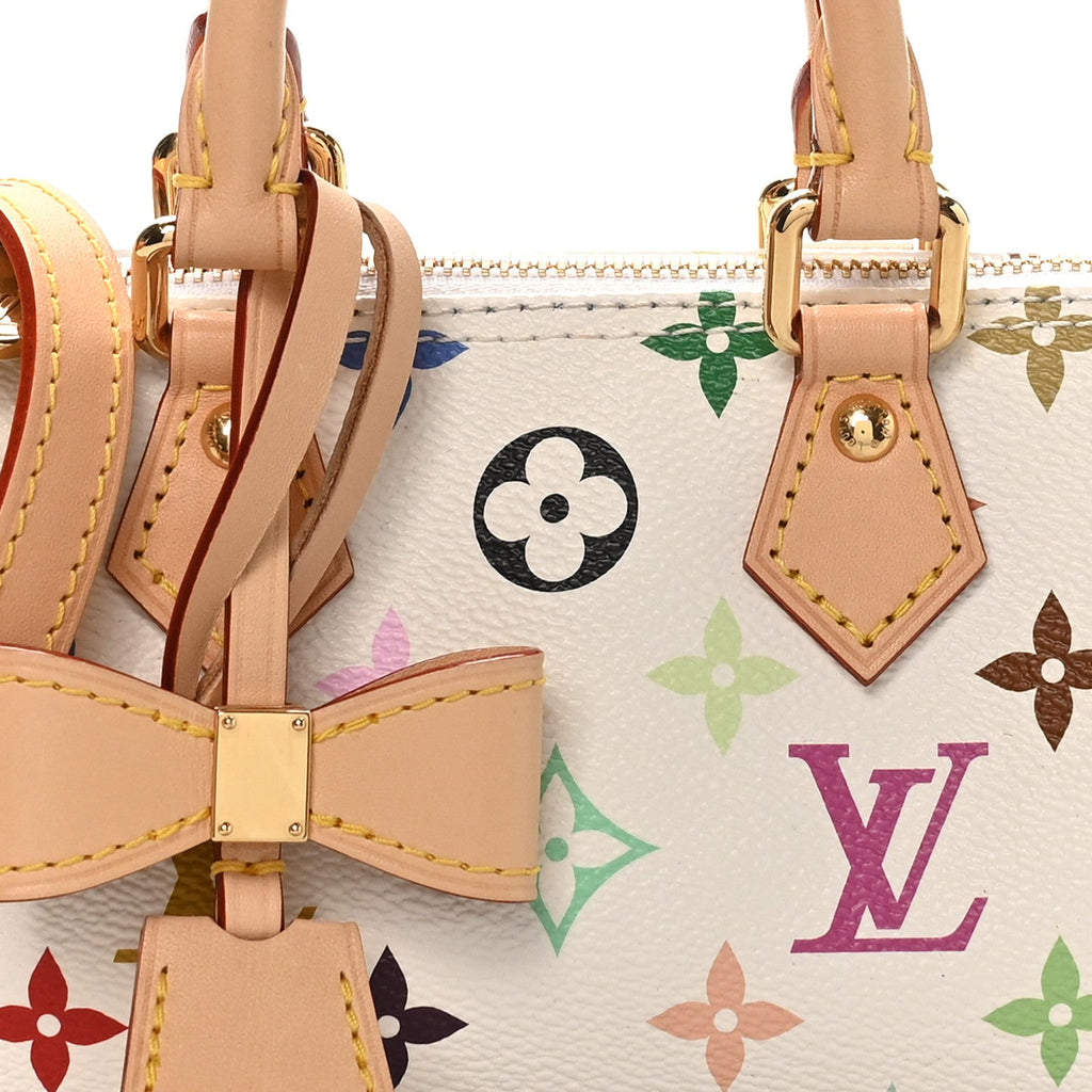 Louis Vuitton LV X TM Monogram Multicolor Nano Speedy White
