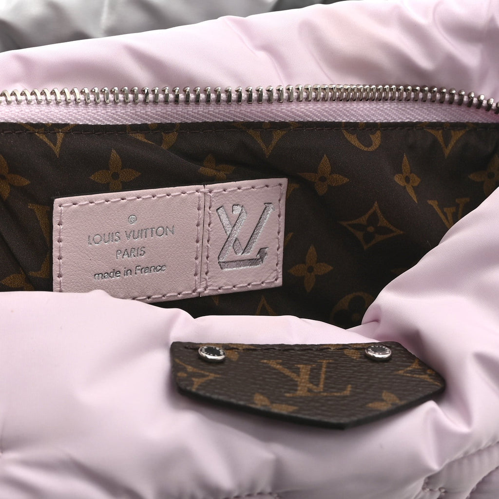 Louis Vuitton Econyl Monogram Pillow Maxi Multi Pochette Accessories Silver Pale Pink