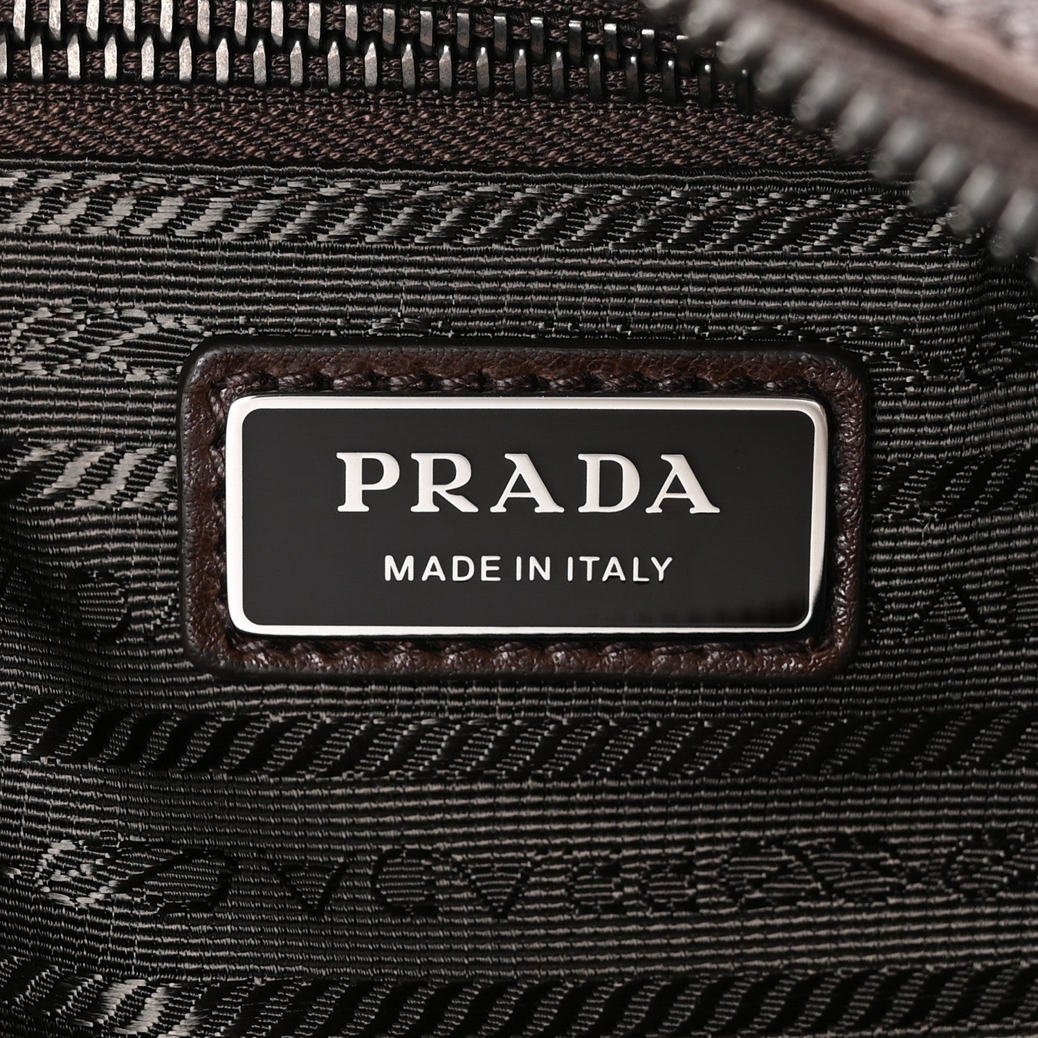 Prada Nappa Explore Shoulder Bag Coffee