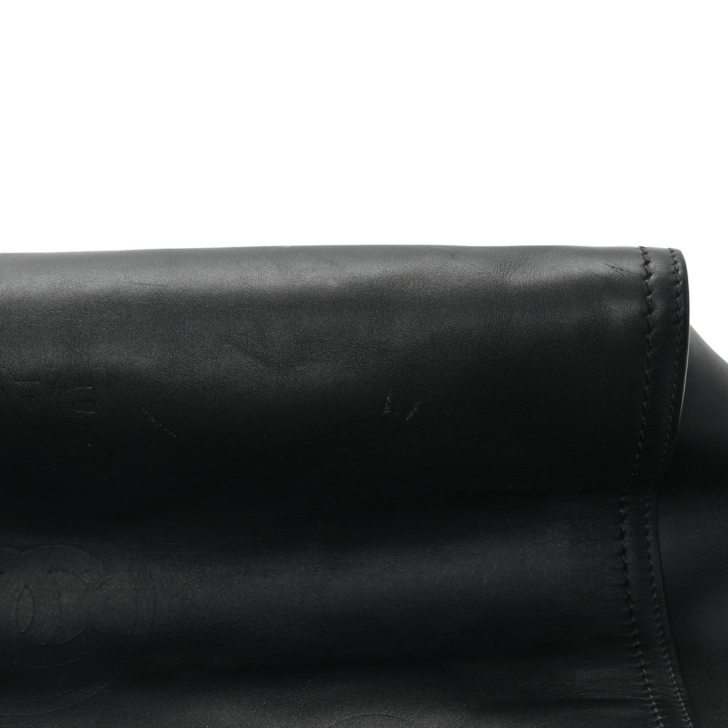 Chanel Calfskin Medium Deauville Tote Black