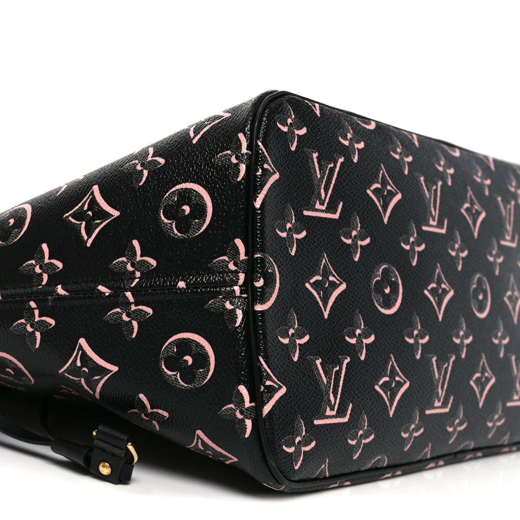 Louis Vuitton Monogram Fall For You Neverfull MM Black