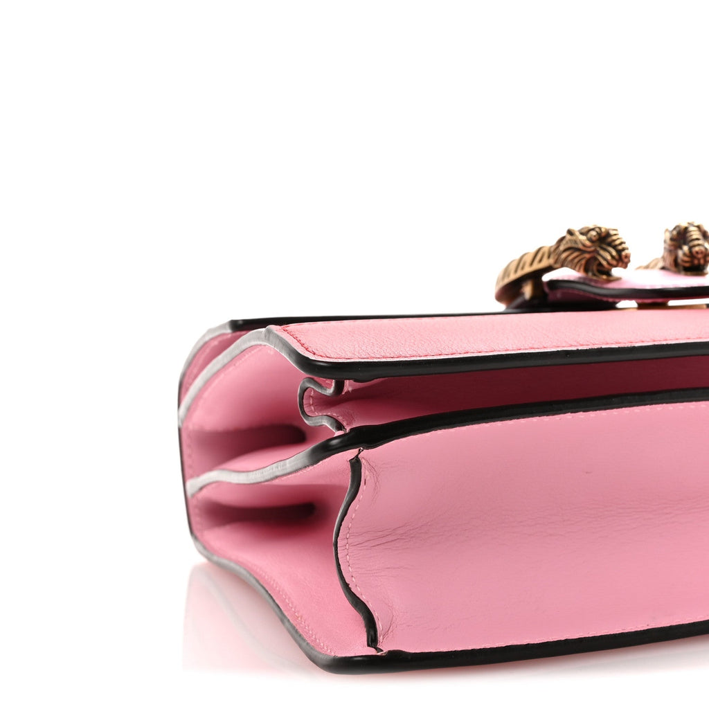 Gucci Moon Calfskin Web Medium Dionysus Bamboo Top Handle Bag Sugar Pink Blue Agata Hibiscus Red