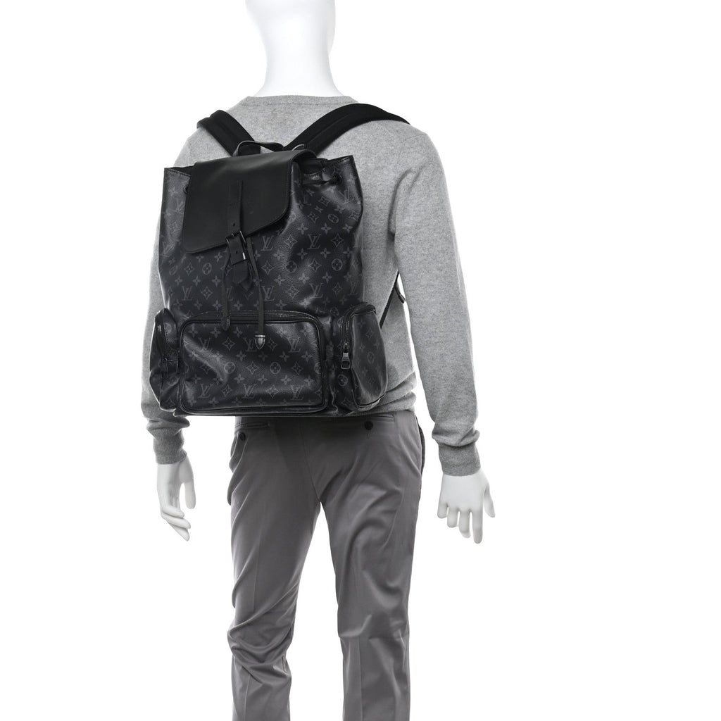 Louis Vuitton Monogram Eclipse Trio Backpack
