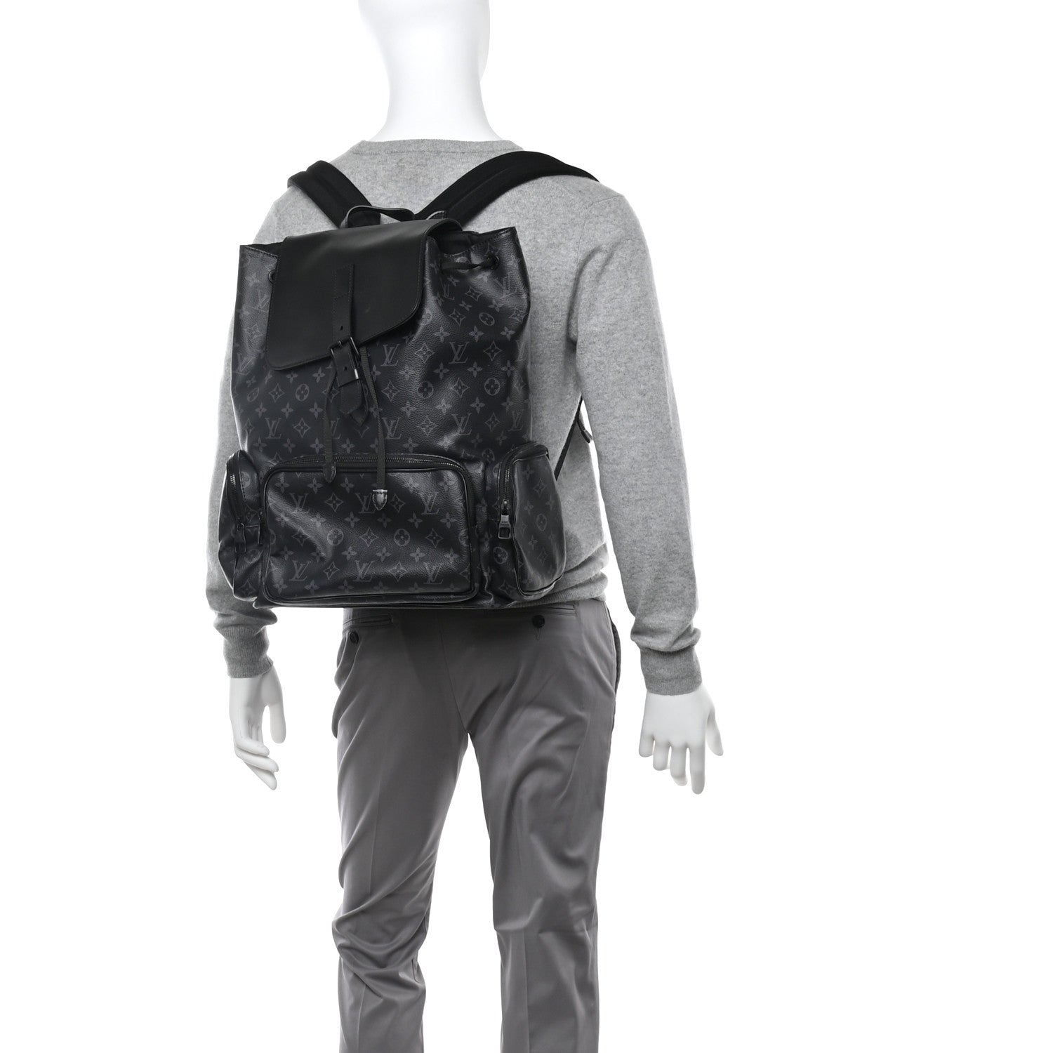 Louis Vuitton Monogram Eclipse Trio Backpack