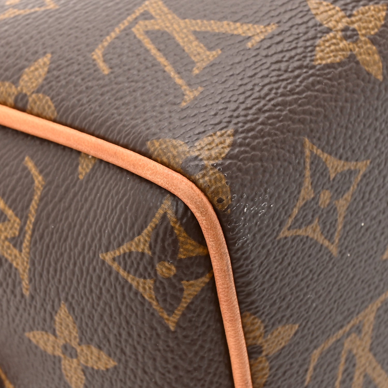 Louis Vuitton Monogram Speedy Bandouliere 20 Beige