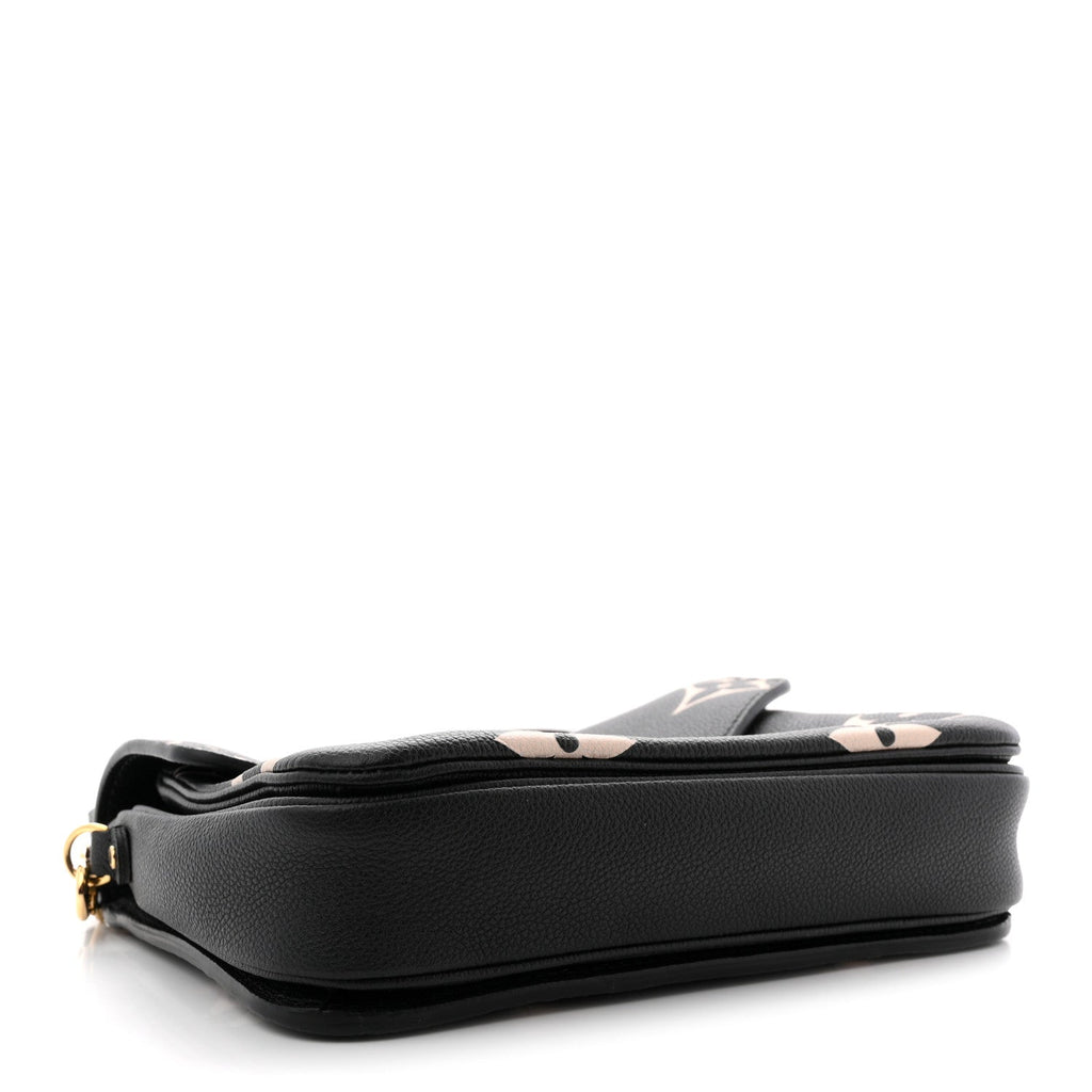 Louis Vuitton Empreinte Monogram Giant Pochette Metis Black Beige
