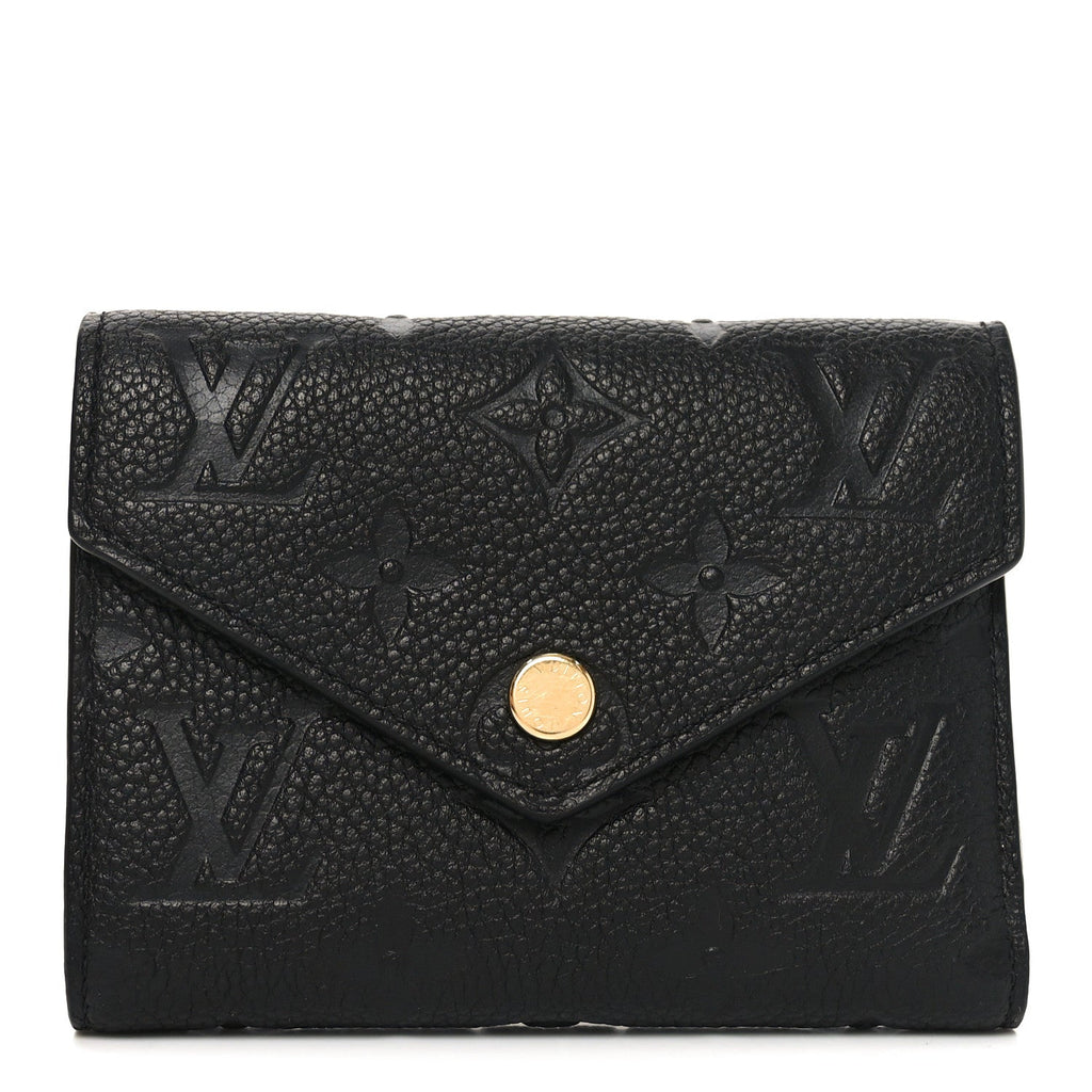 Louis Vuitton Empreinte Victorine Wallet Black